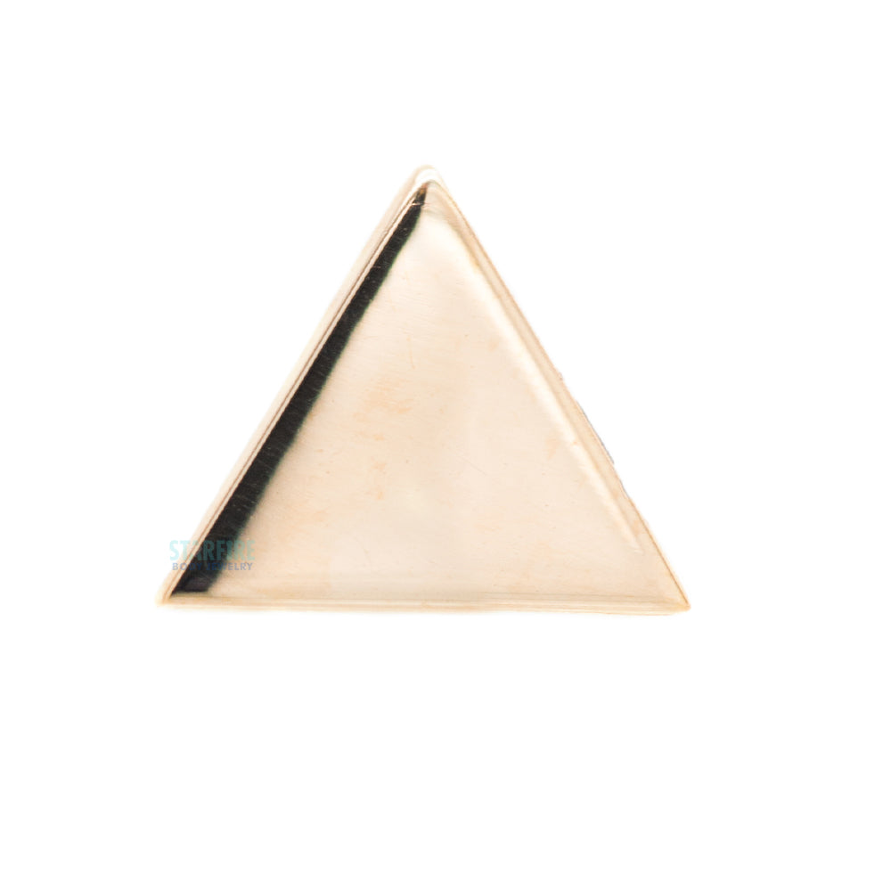 threadless: Classic Triangle End in Gold