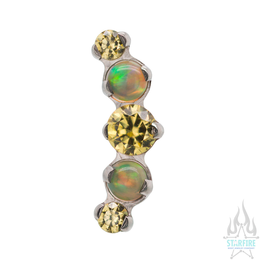 threadless: Mixed Gem "Prium" Cluster 1 End - custom color combos