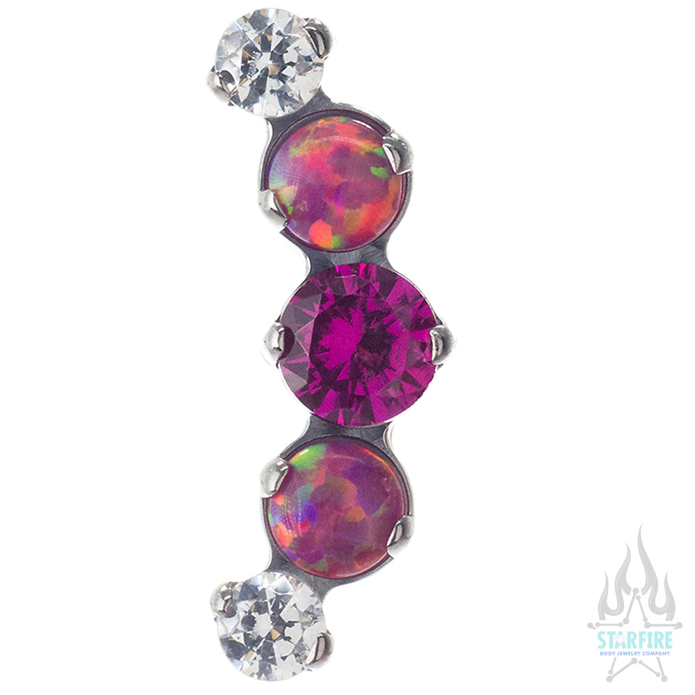 threadless: Mixed Gem "Prium" Cluster 1 End - custom color combos
