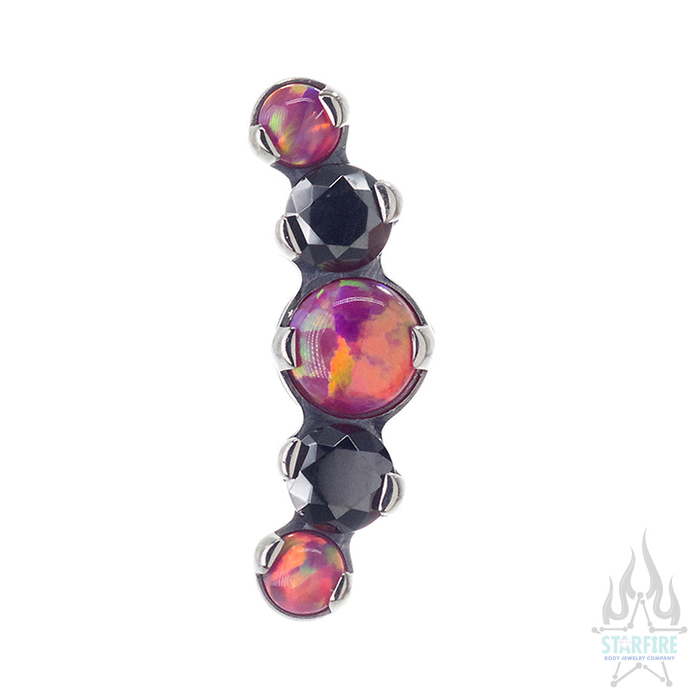 threadless: Mixed Gem "Prium" Cluster 2 End - custom color combos