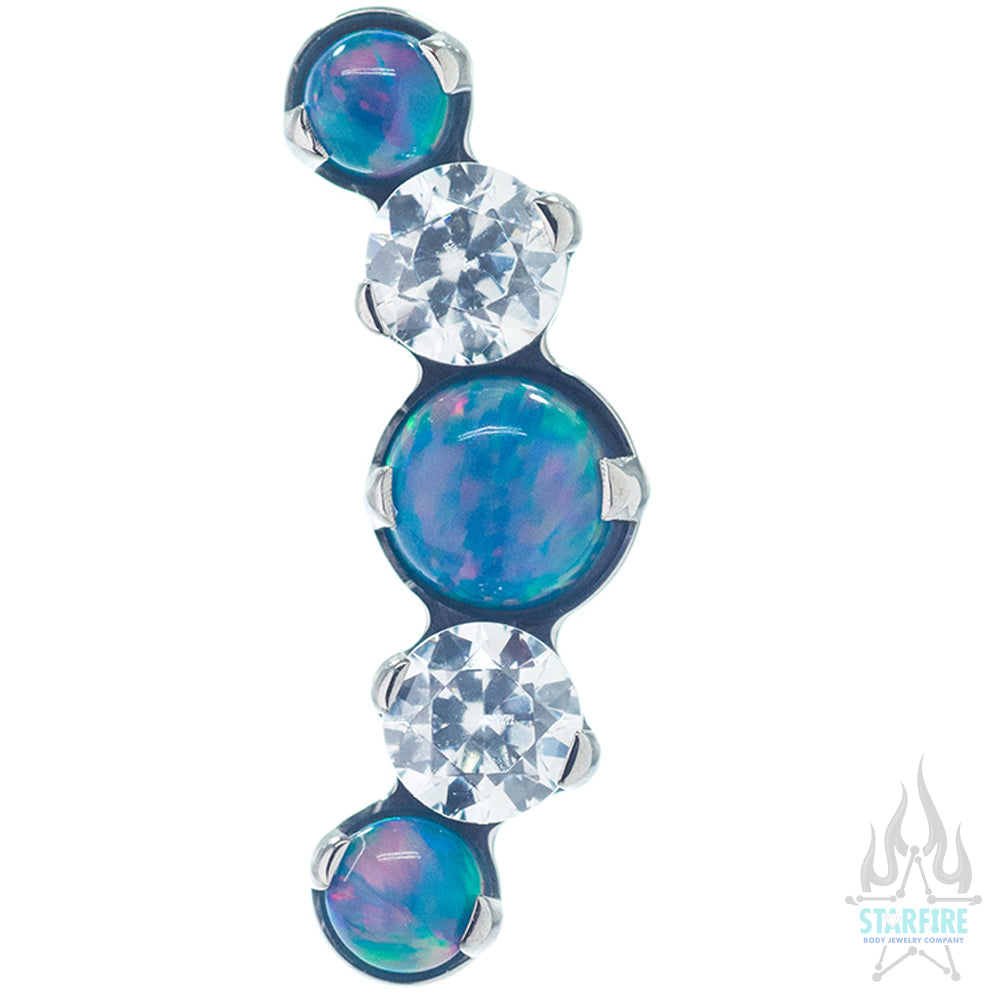 threadless: Mixed Gem "Prium" Cluster 2 End - custom color combos