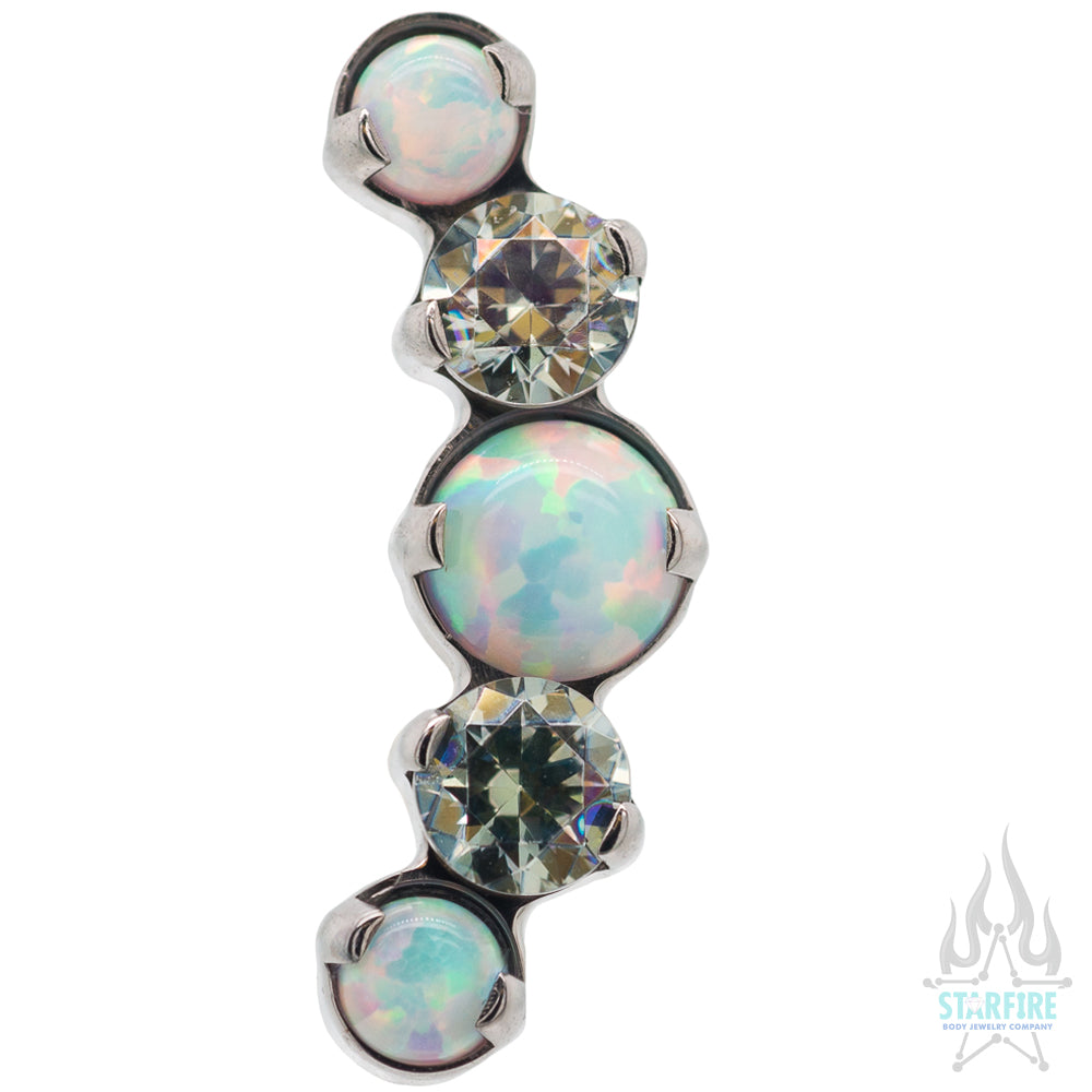 threadless: Mixed Gem "Prium" Cluster 2 End - custom color combos