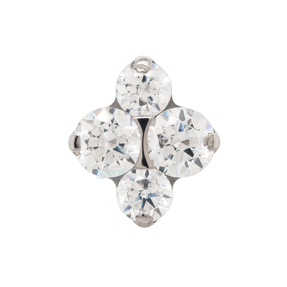threadless: "North Star" Faceted Gem Cluster End