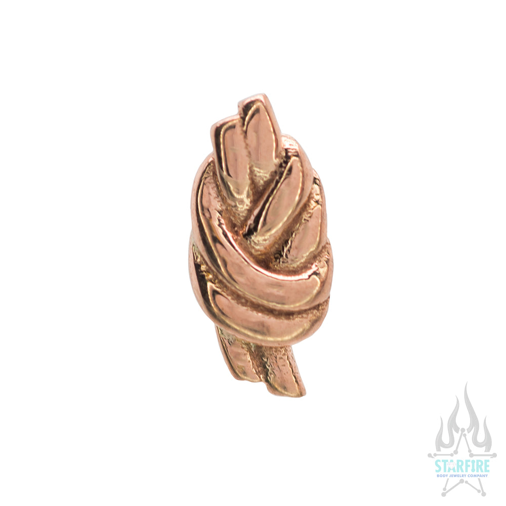 threadless: "Knot" Pin in Gold