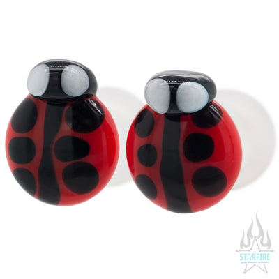 Ladybug Glass Plugs