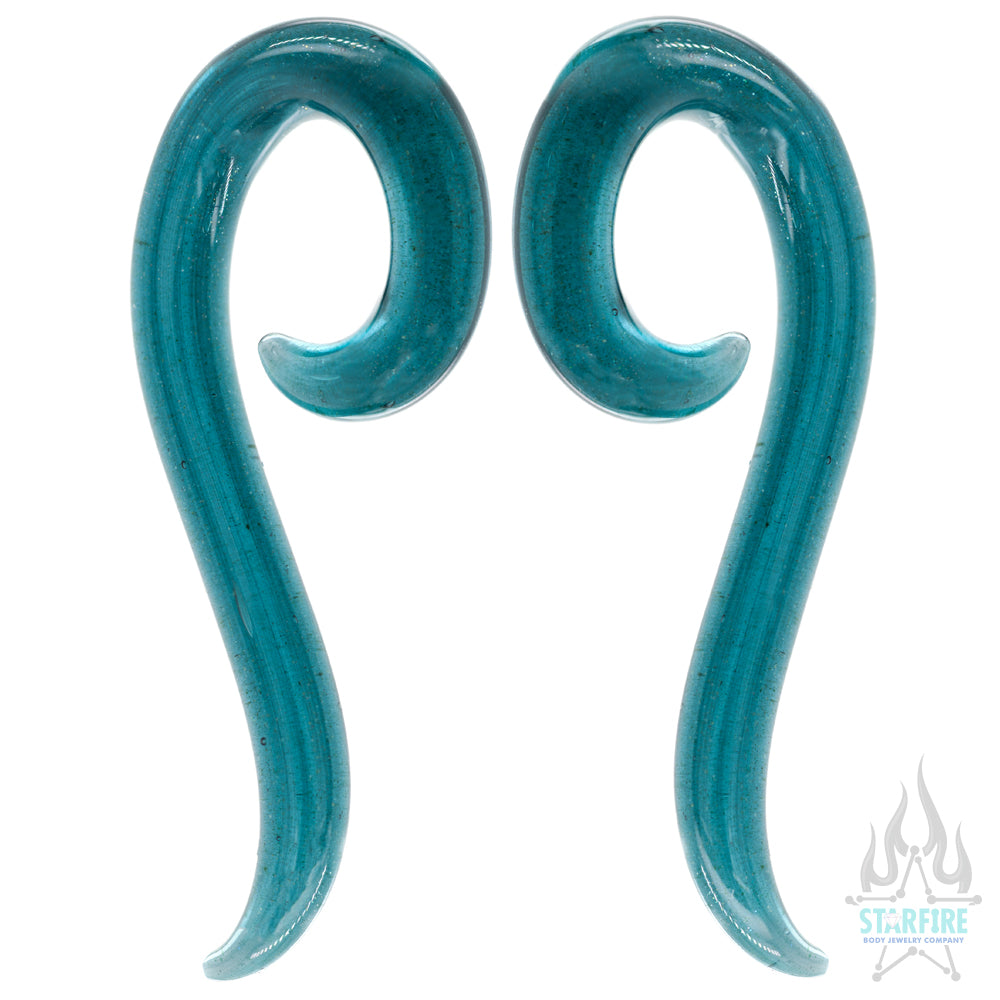 Glass Tail Spirals