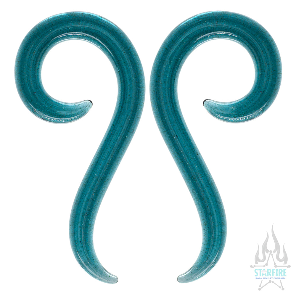 Glass Tail Spirals