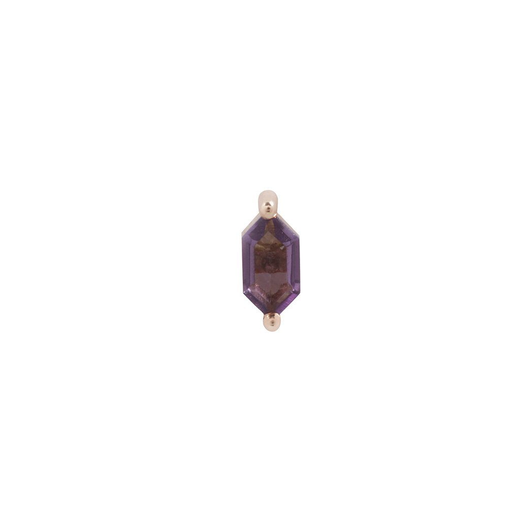 threadless: "Oh My My" End in Gold with Amethyst