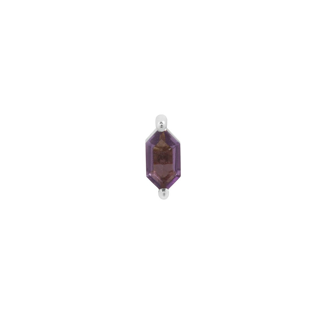 threadless: "Oh My My" End in Gold with Amethyst