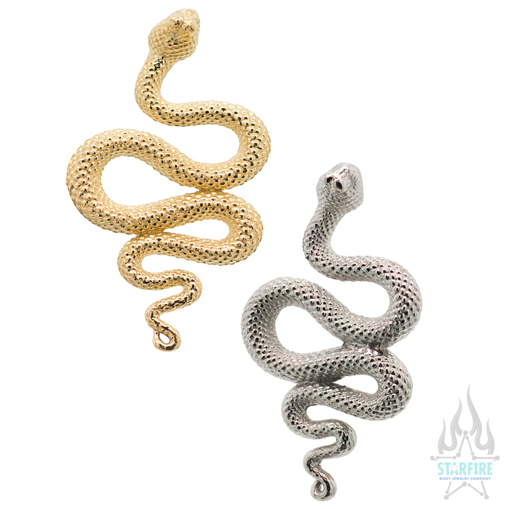 threadless: Snake End in Gold