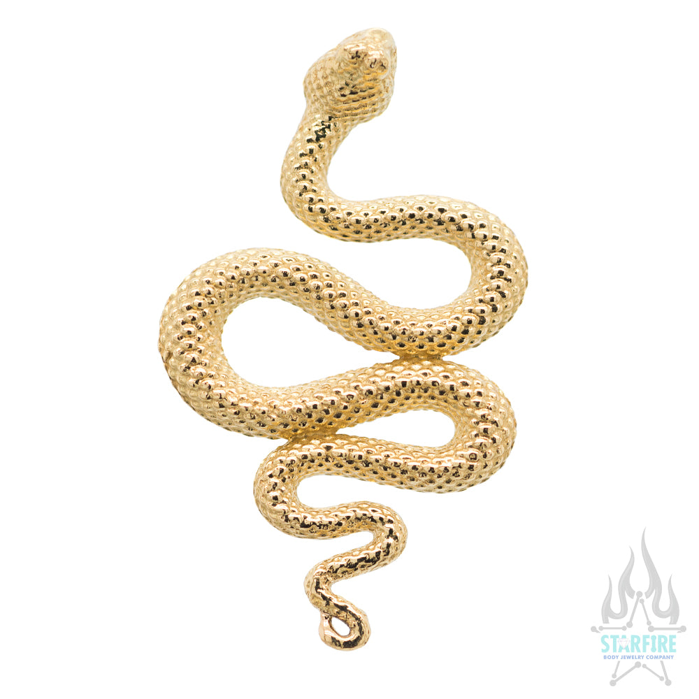 threadless: Snake End in Gold