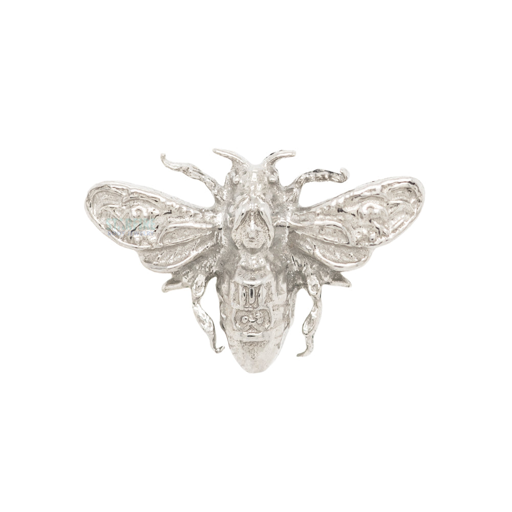 Bee Threaded End in Gold