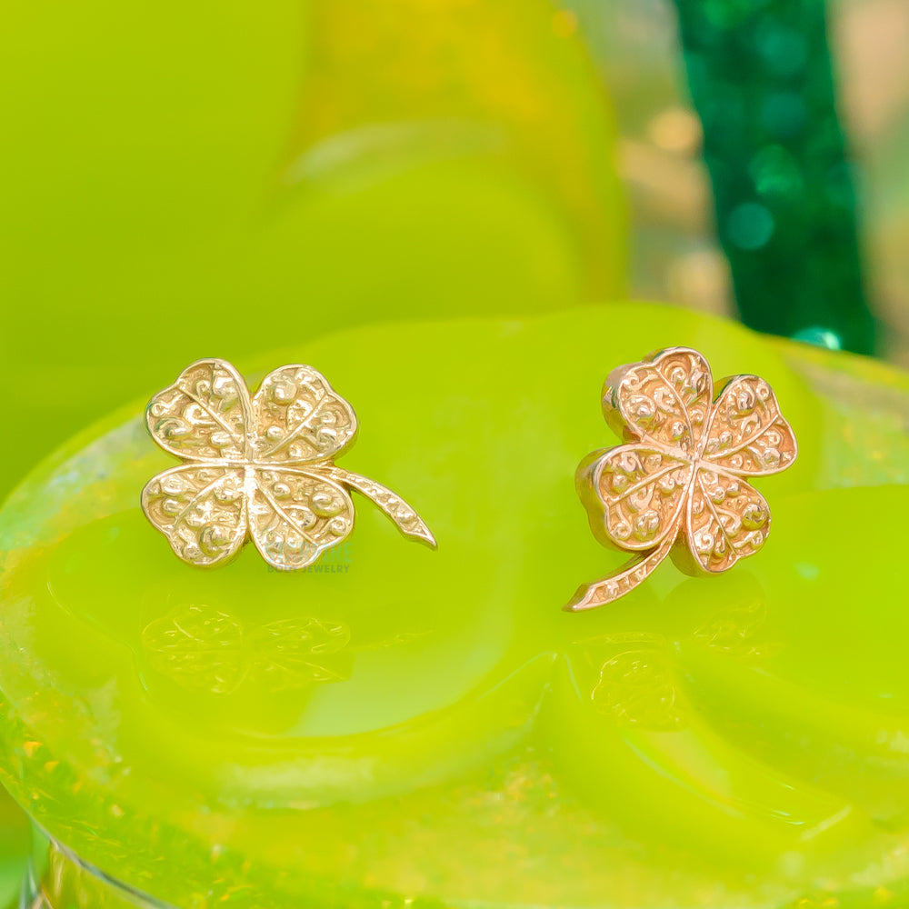 threadless: Shamrock End in Gold