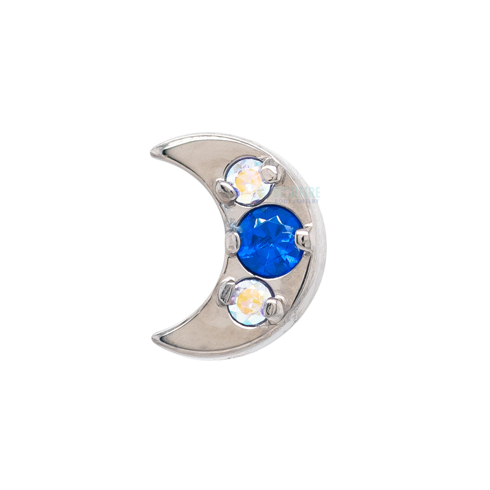 threadless: "Luna" with Faceted Gems End - custom color combos