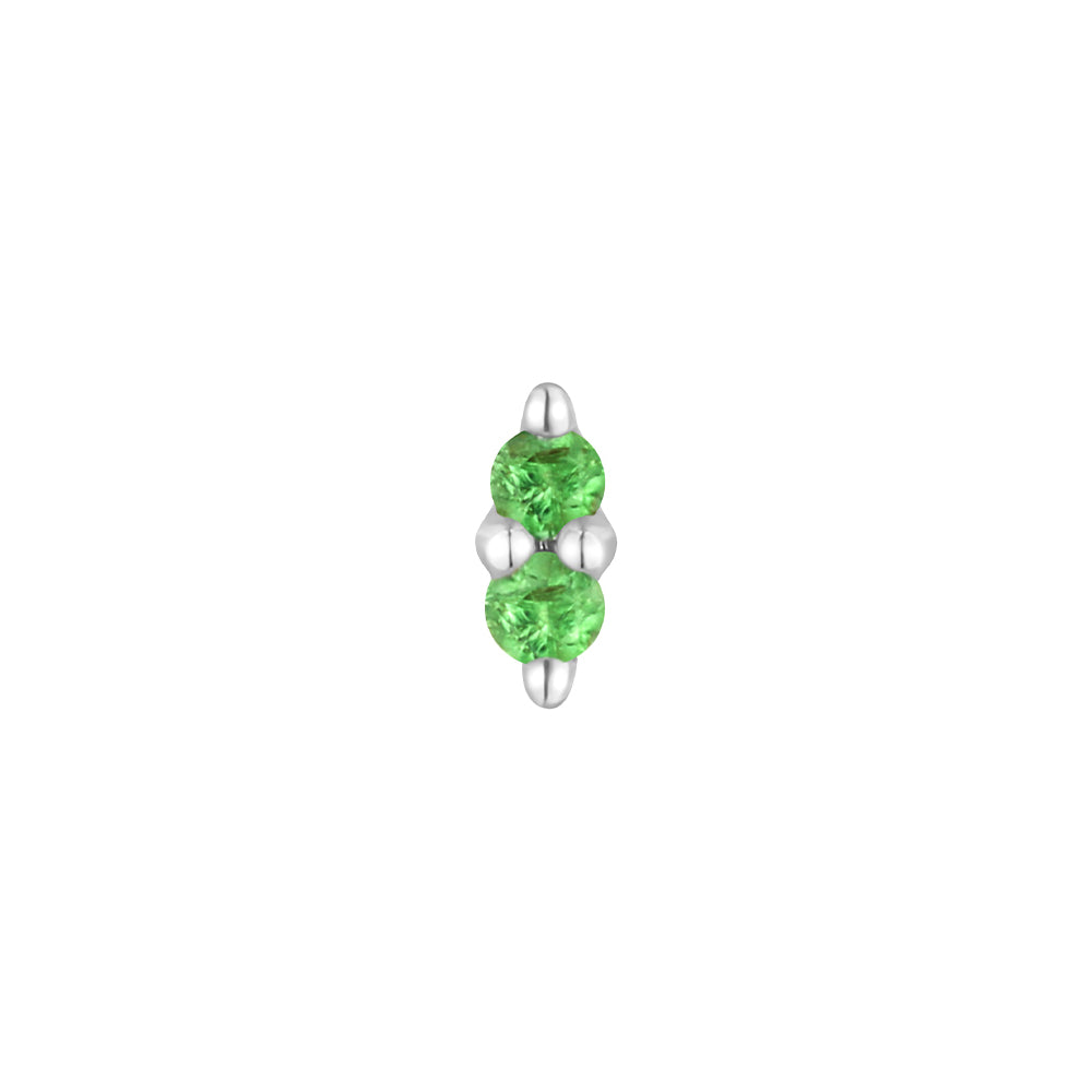 threadless: "Mishka" End in Gold with Tsavorite