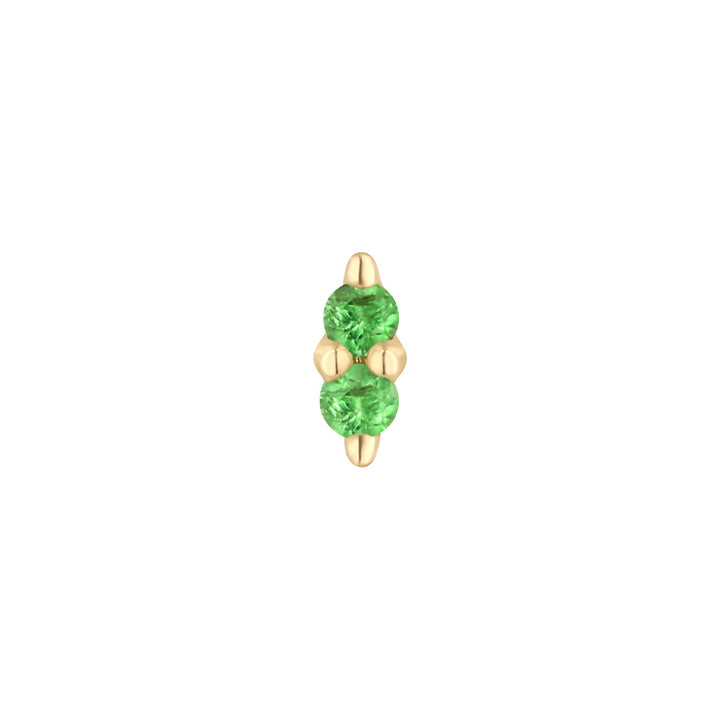 threadless: "Mishka" End in Gold with Tsavorite