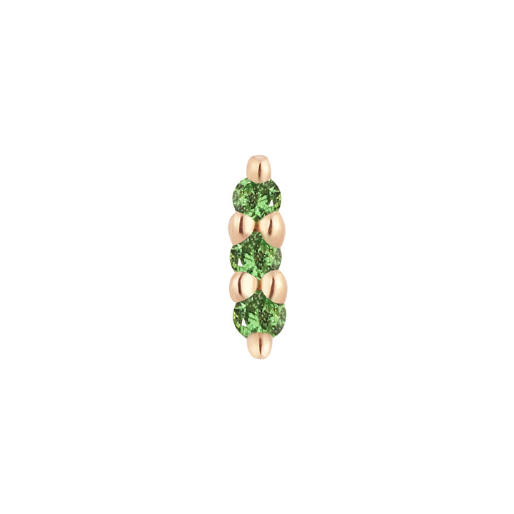 threadless: "Mishka" End in Gold with Tsavorite