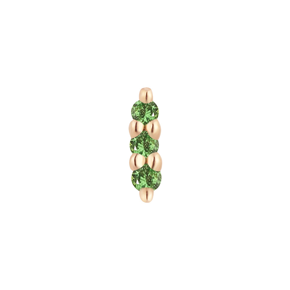 threadless: "Mishka" End in Gold with Tsavorite