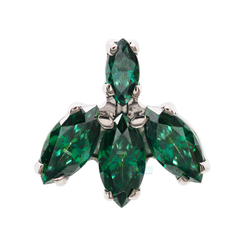 threadless: Marquise Fan #8 Faceted Gems End