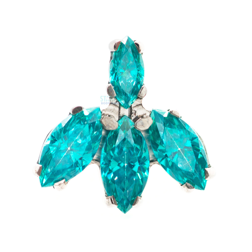 threadless: Marquise Fan #8 Faceted Gems End