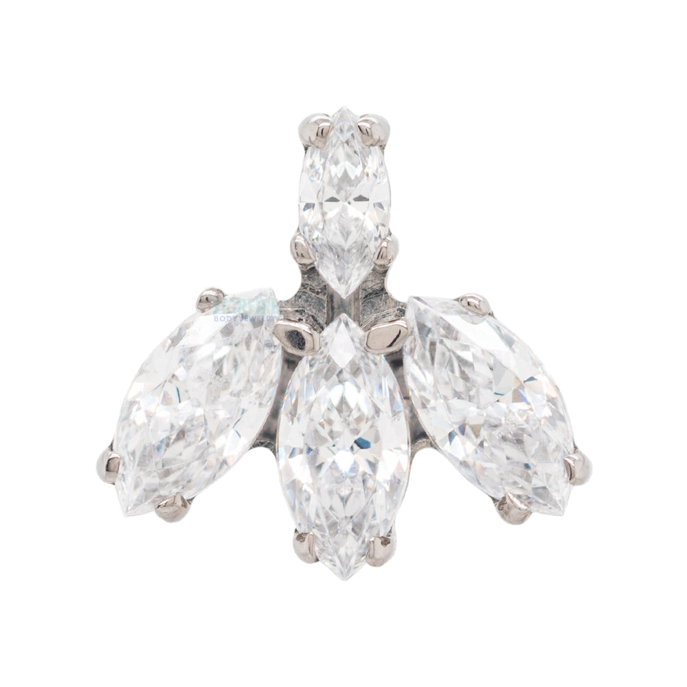 threadless: Marquise Fan #8 Faceted Gems End