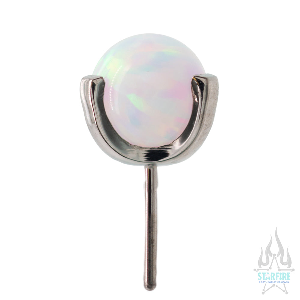 threadless: Opal Orb Claw-Set End