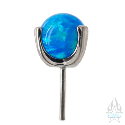 threadless: Opal Orb Claw-Set End