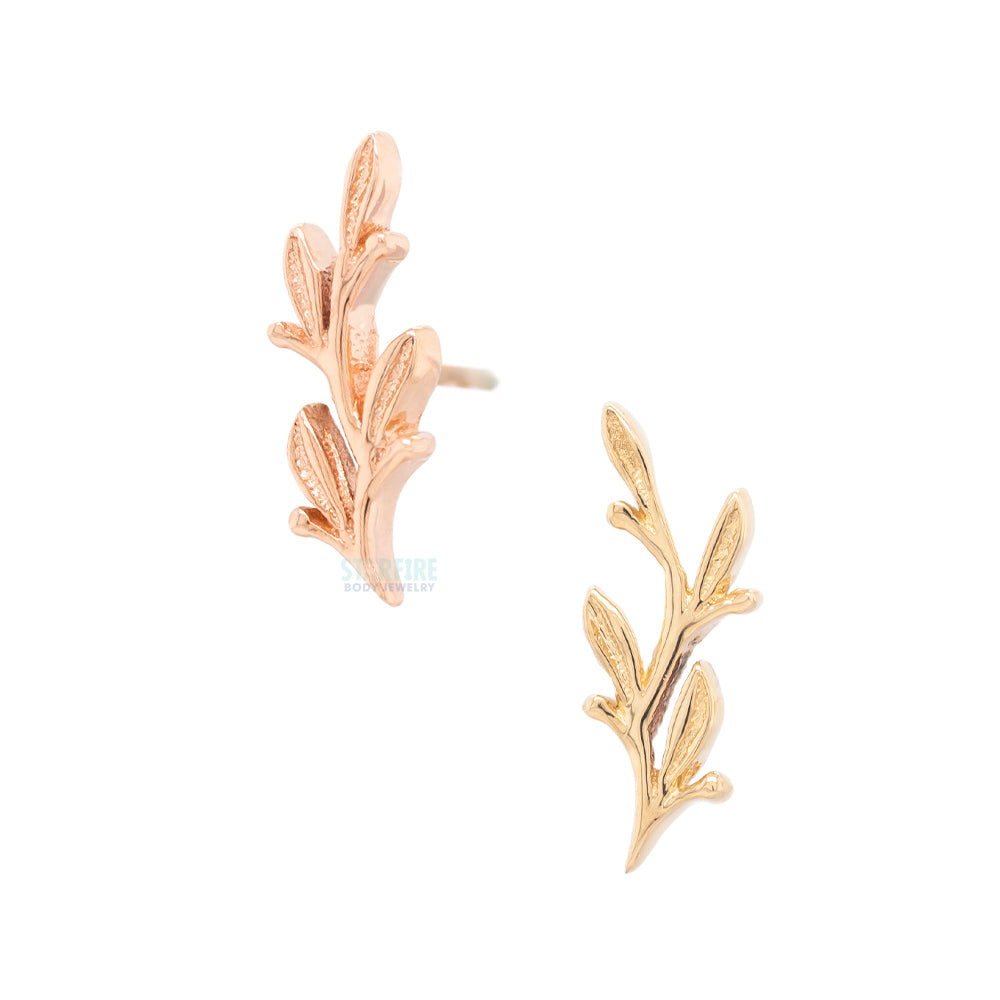threadless: "Amity" Pin in Gold