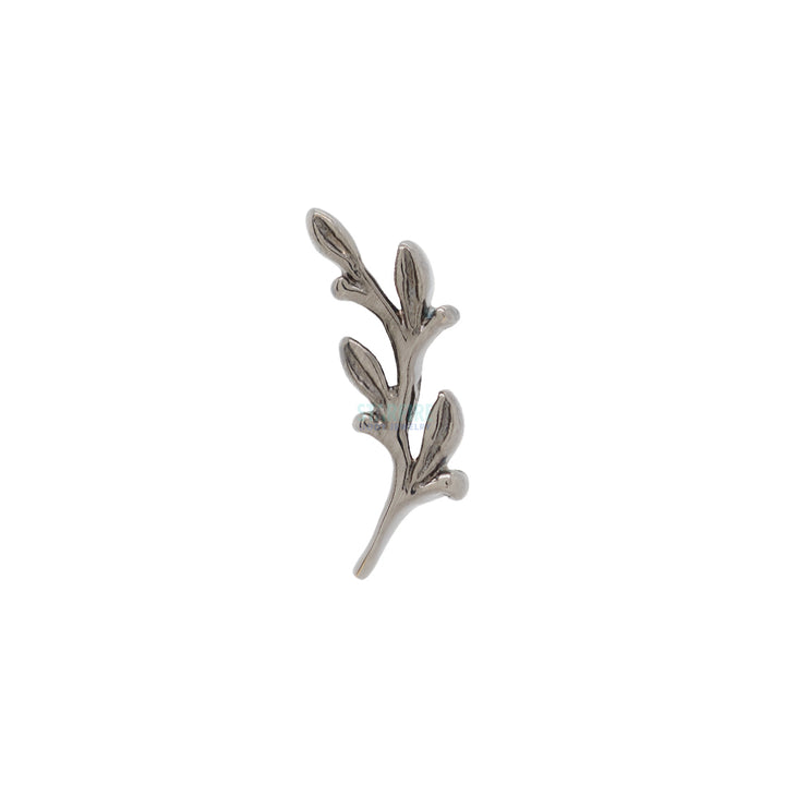 "Amity" Threaded End in Black Rhodium - Gold