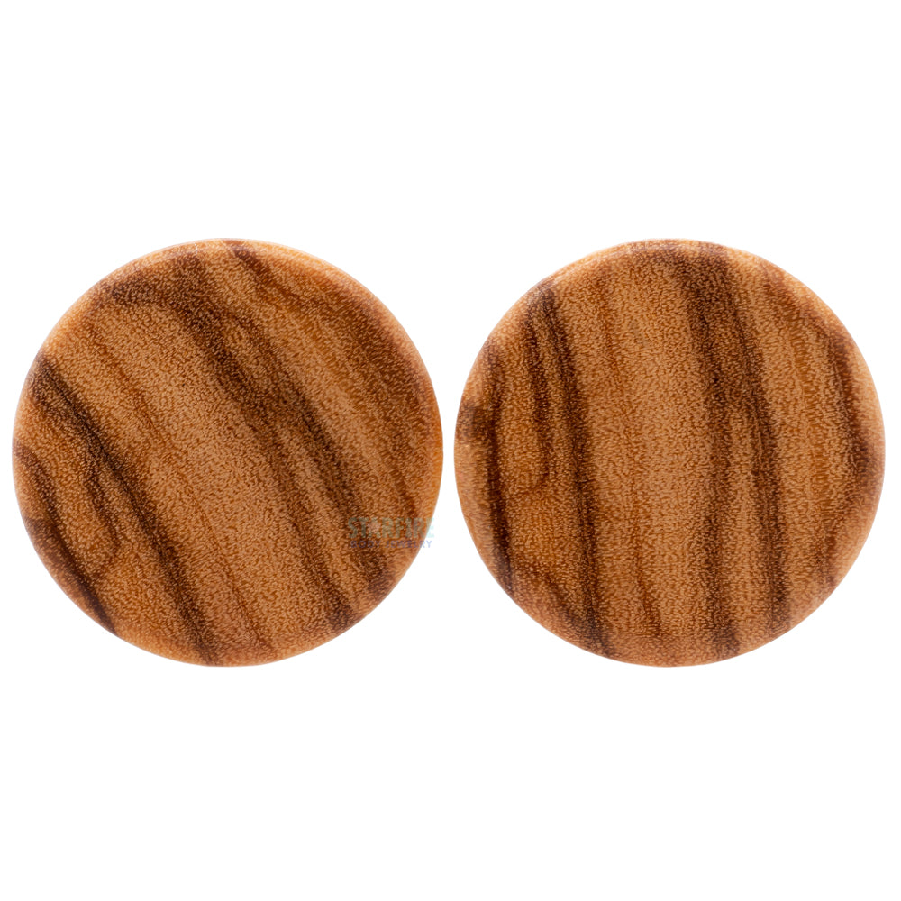 Wood Plugs - Wild Olive Regs