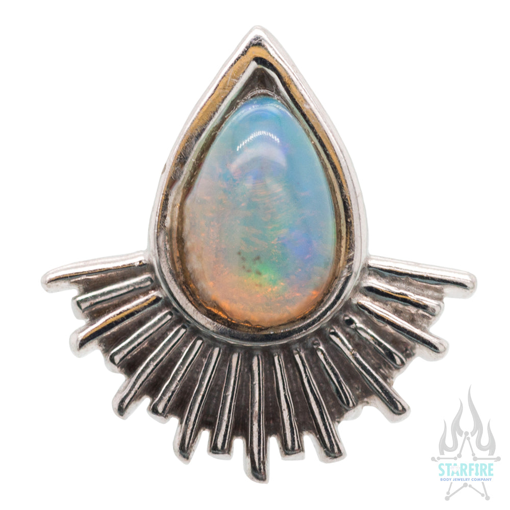 threadless: Nightfall Pin in Gold with Gemstone