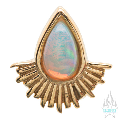 threadless: Nightfall Pin in Gold with Gemstone