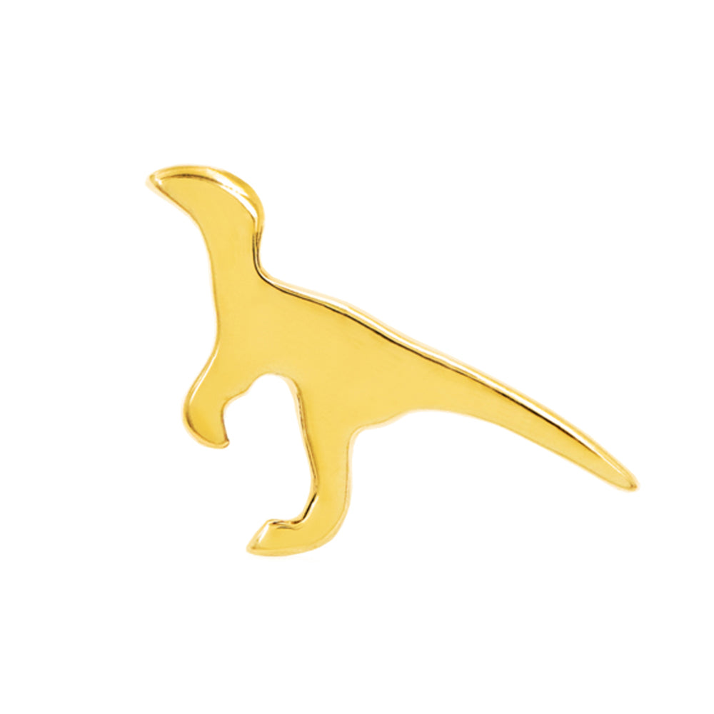 threadless: Dinosaur End in Gold