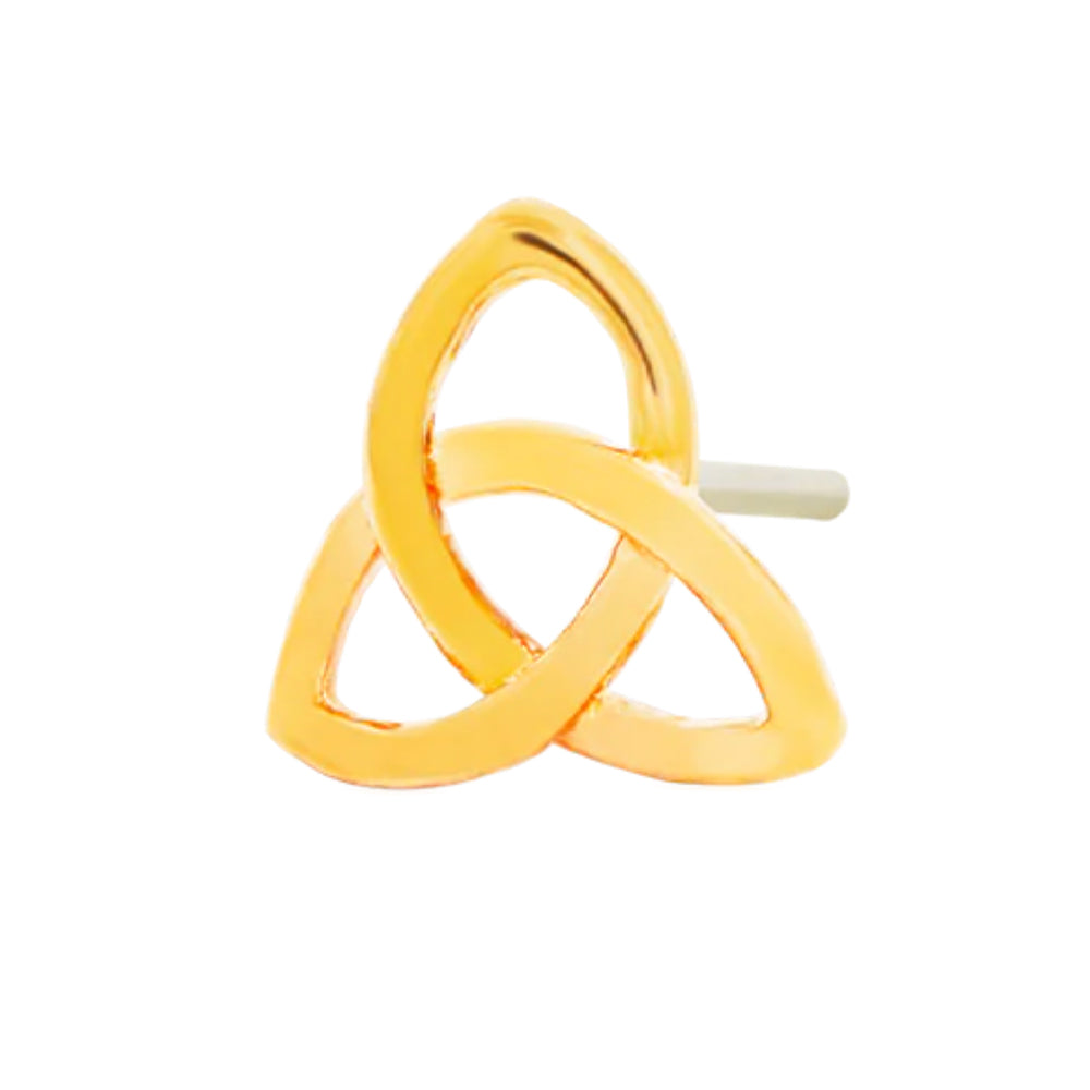 threadless: Celtic Knot End in Gold