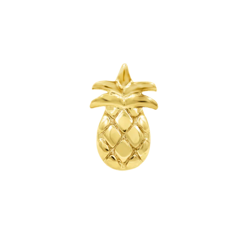 threadless: Mini Pineapple End in Gold