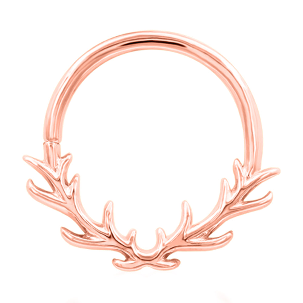 "Raven" Seam Ring in Gold