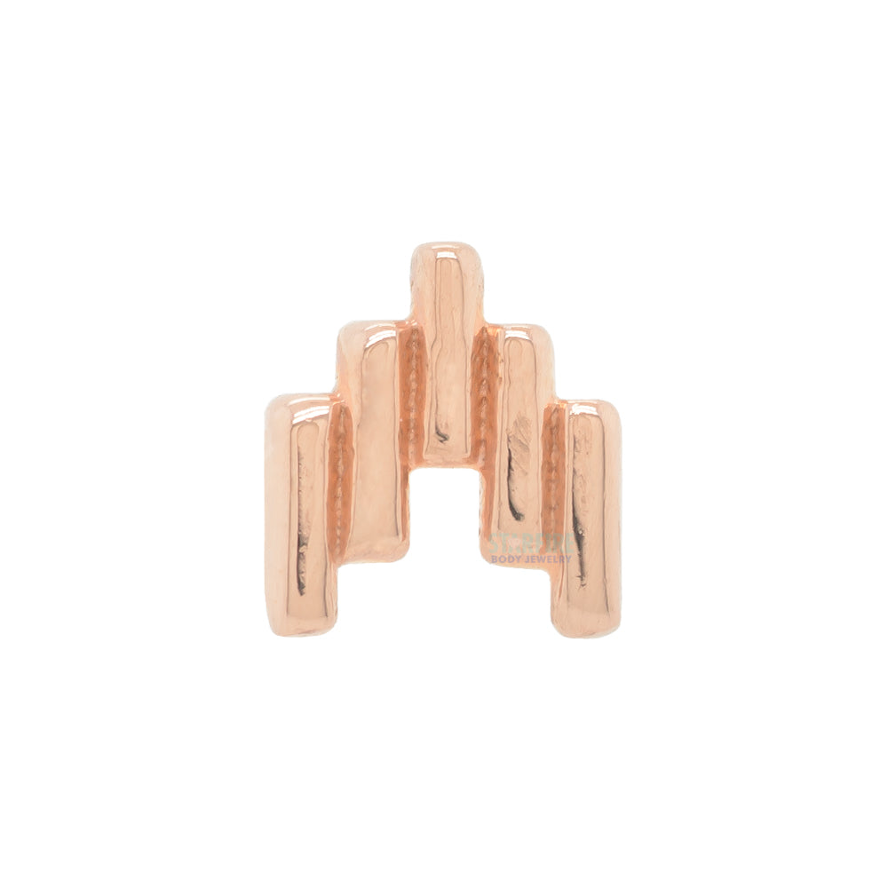 threadless: "Arcade" Pin in Gold