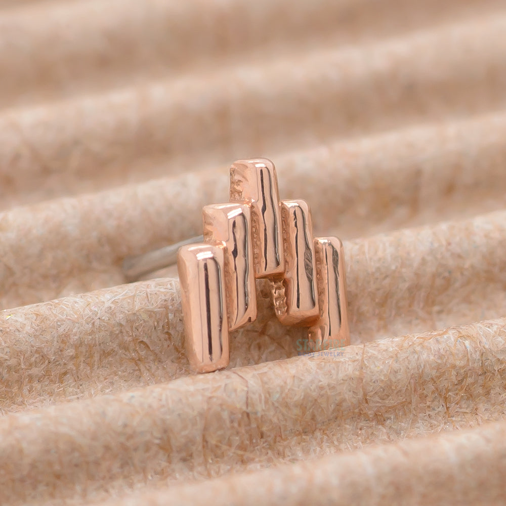 threadless: "Arcade" Pin in Gold