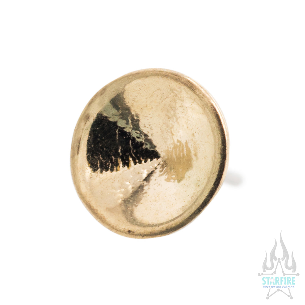 threadless: "Singing Bowl" Pin in Gold