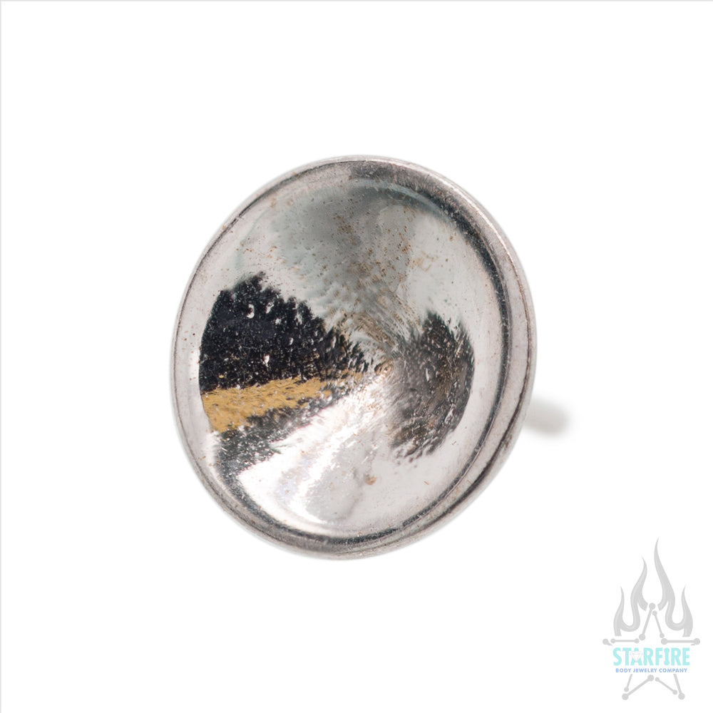 threadless: "Singing Bowl" Pin in Gold