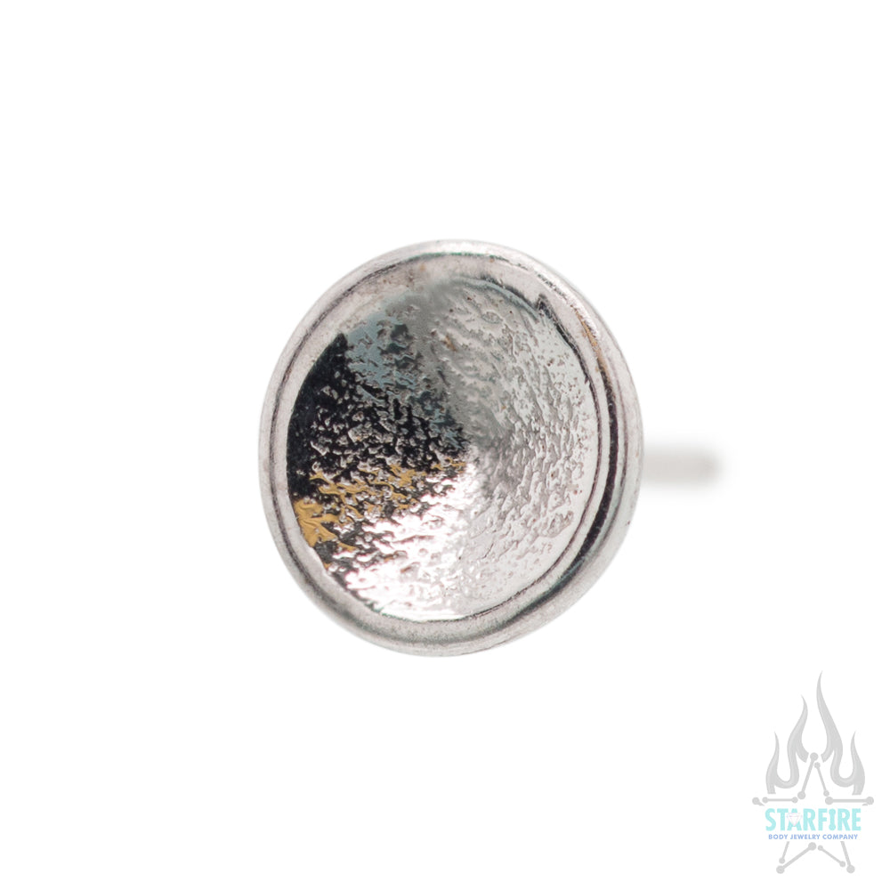 threadless: "Singing Bowl" Pin in Gold
