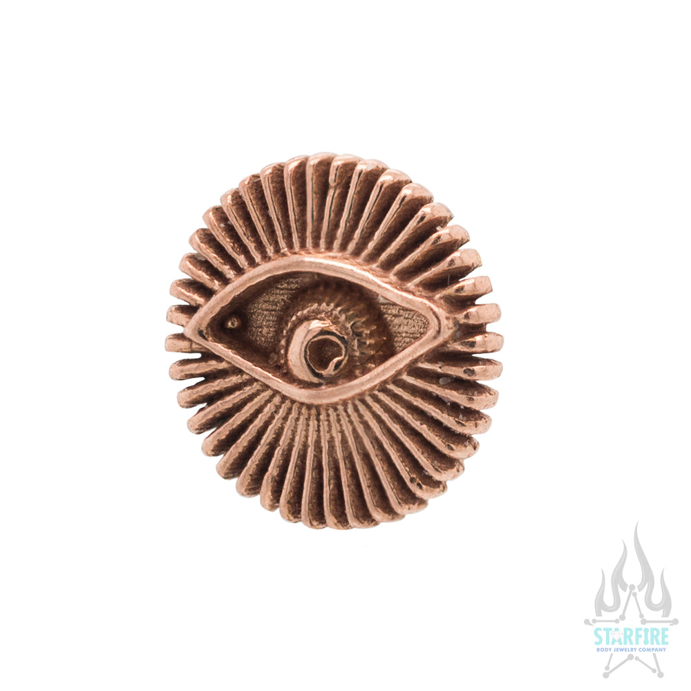 threadless: "Insight" Pin in Gold