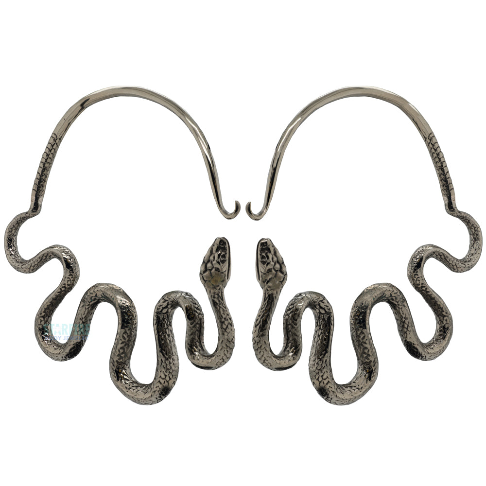 Ouroboros (Snake) Hoops