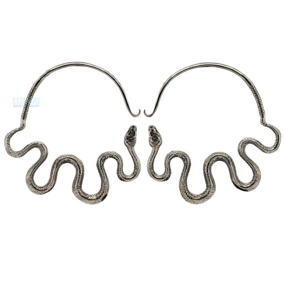 Ouroboros (Snake) Hoops
