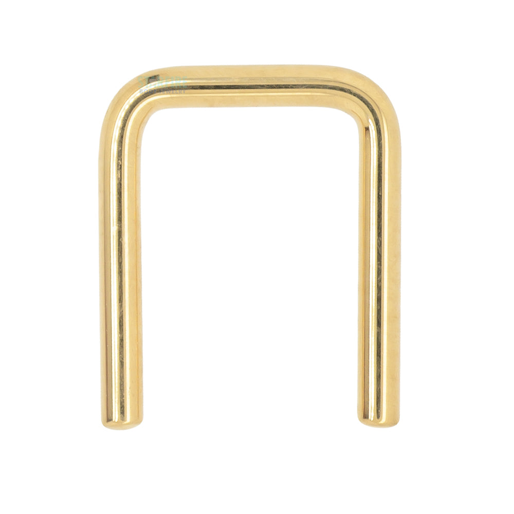 Gold Septum Retainer