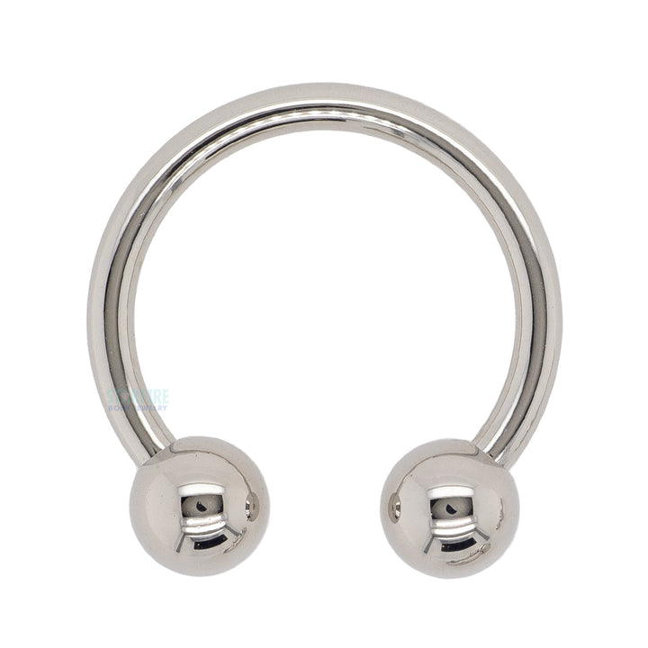 Stainless Steel Circular Barbell - 0 ga.