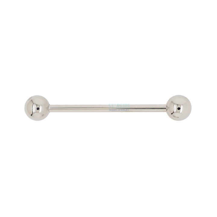 Titanium Straight Barbell - 8 ga.