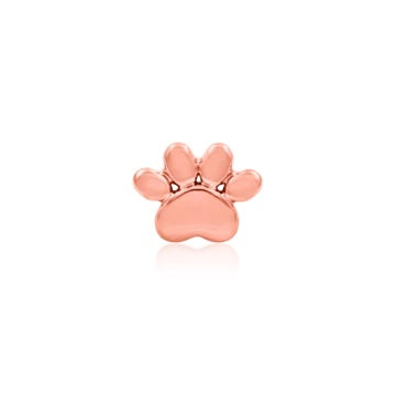 threadless: Dog Paw End in Gold