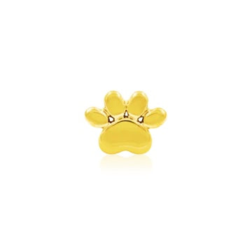 threadless: Dog Paw End in Gold