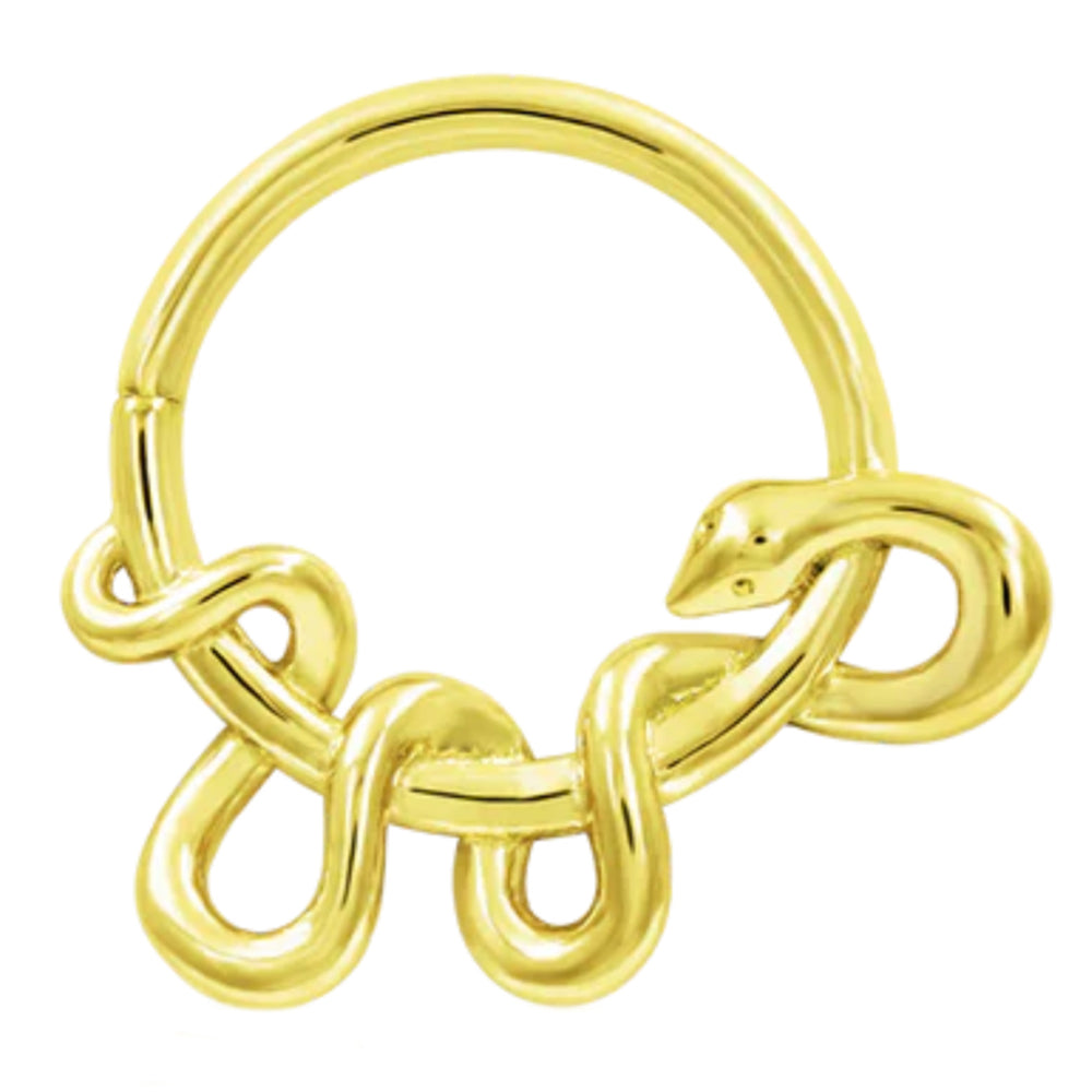 Kaa Seam Ring in Gold